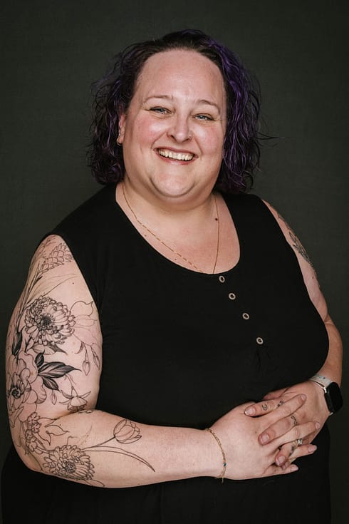Brittany, owner and doula with Stork and Sprout
